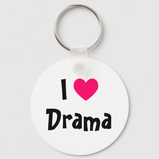 I Love Drama Sleutelhanger (Voorkant)