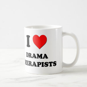 I Love Drama Therapists Koffiemok