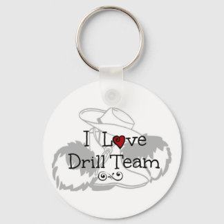 I Love Drill Team Sleutelhanger