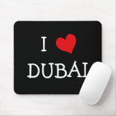 I Love DUBAI Muismat (Met muis)
