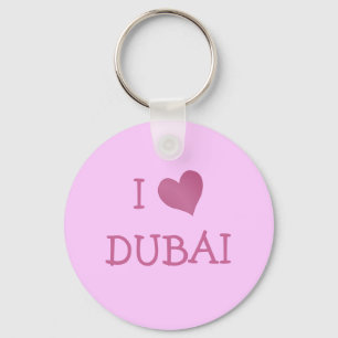 I Love DUBAI Sleutelhanger