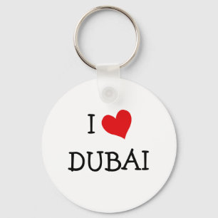 I Love DUBAI Sleutelhanger