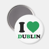 I Love Dublin Magneet (Voorkant / Achterkant)