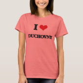 I Love Duchovny T-shirt (Voorkant)