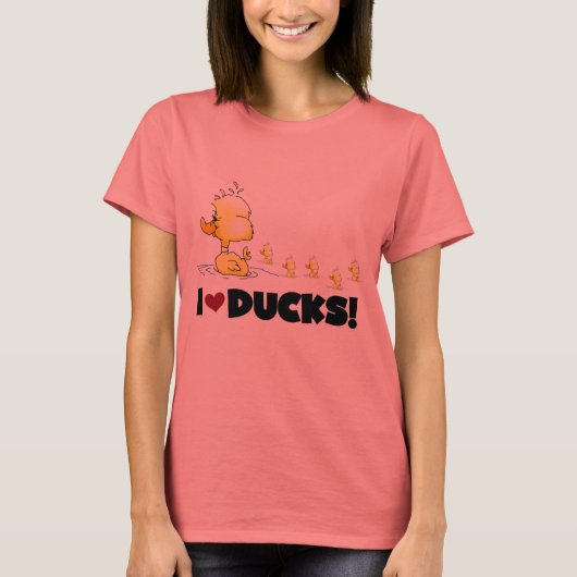 I Love Ducks Tshirts and Gifts (Voorkant)