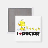 I Love Ducks Tshirts and Gifts Magneet (Voorkant / Achterkant)