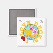 I Love Ducks Tshirts and Gifts Magneet (Voorkant / Achterkant)