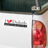 I Love Duluth Minnesota Bumpersticker (Op Truck)