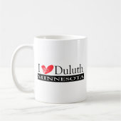 I Love Duluth Minnesota Koffiemok (Links)