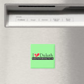 I Love Duluth Minnesota Magneet (Insitu (Vaatwasser))