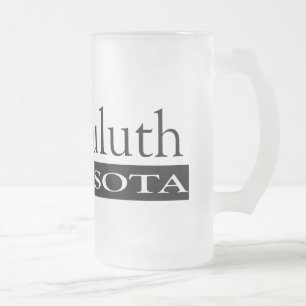 I Love Duluth Minnesota Matglas Bierpul