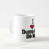 I Love Dumpster Diving Koffiemok (Voorkant links)