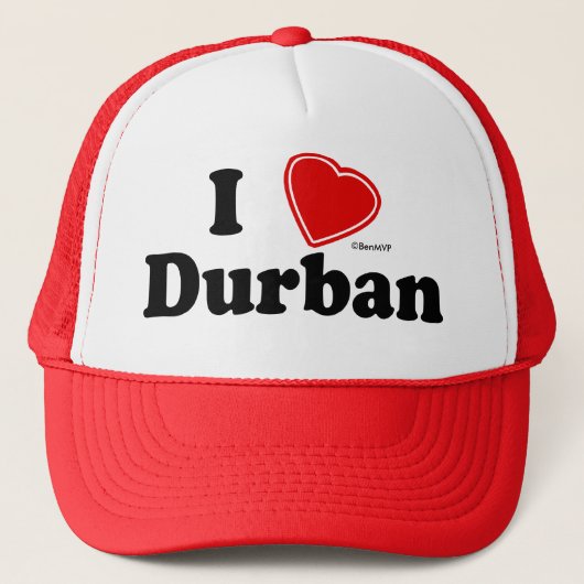 I Love Durban Trucker Pet (Voorkant)