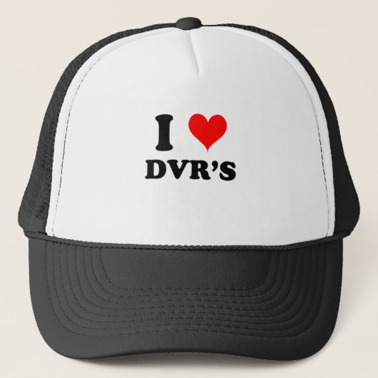I Love Dvr's Trucker Pet (Voorkant)