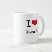 I Love Dwarfs Grote Koffiekop (Voorkant rechts)