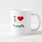 I Love Dwarfs Grote Koffiekop (Rechts)
