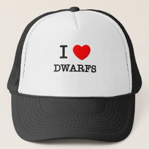 I Love Dwarfs Trucker Pet