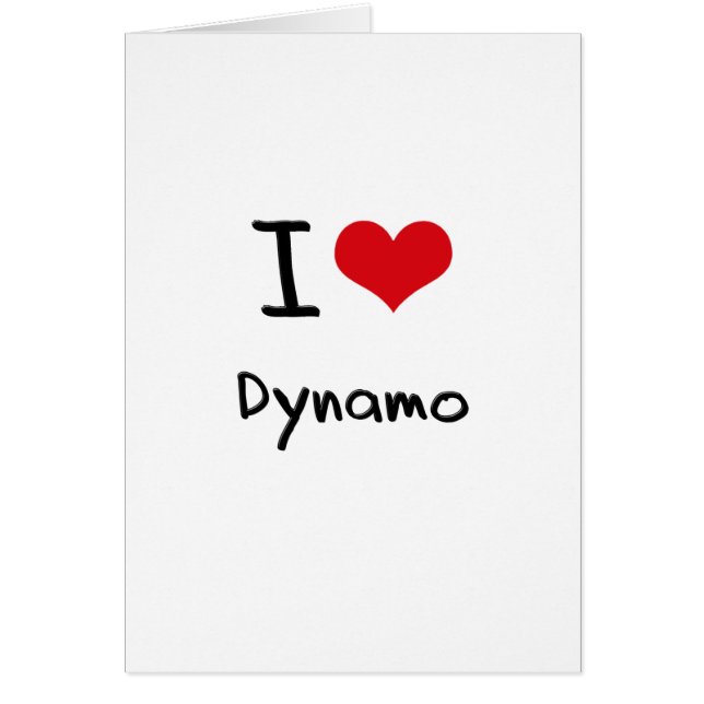 I Love Dynamo (Voorkant)