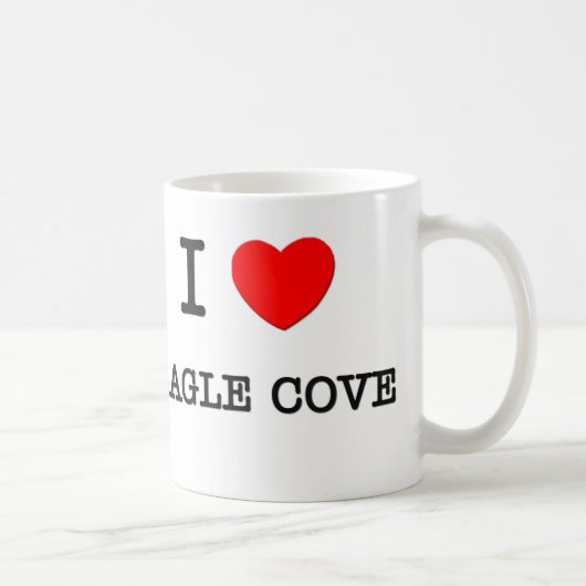 I Love Eagle Cove Washington Koffiemok (Rechts)