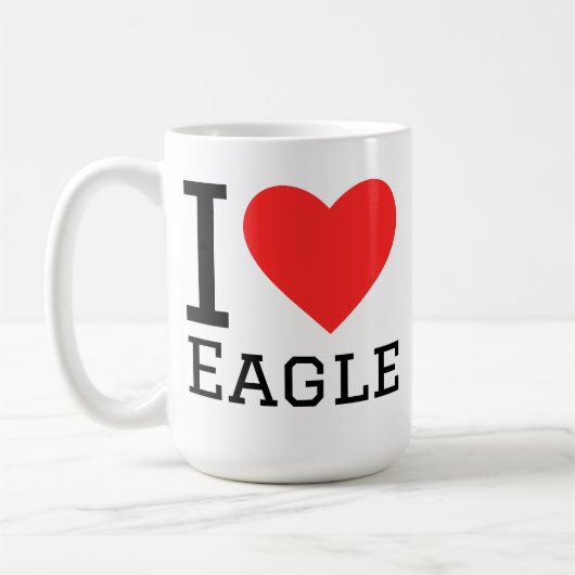 I love eagle koffiemok (Links)