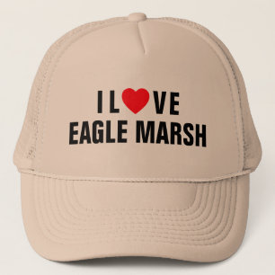 I Love Eagle Marsh™ Trucker Hat Pet