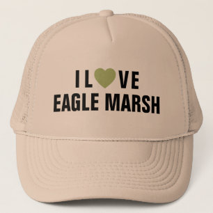 I Love Eagle Marsh™ Trucker Hat Trucker Pet