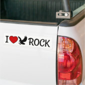 I Love Eagle Rock California Red Heart Bumpersticker (Op Truck)