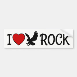 I Love Eagle Rock California Red Heart Bumpersticker