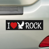 I Love Eagle Rock California Red Heart Bumpersticker (Op auto)