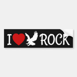 I Love Eagle Rock California Red Heart Bumpersticker