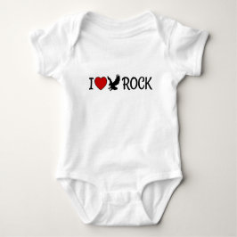 I Love Eagle Rock California Red Heart Romper