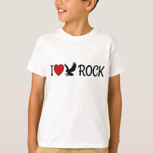 I Love Eagle Rock California Red Heart T-shirt