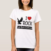 I Love Eagle Rock California Red Heart T-shirt (Voorkant)