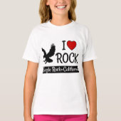 I Love Eagle Rock California Red Heart T-shirt (Voorkant)