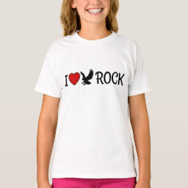 I Love Eagle Rock California Red Heart T-shirt