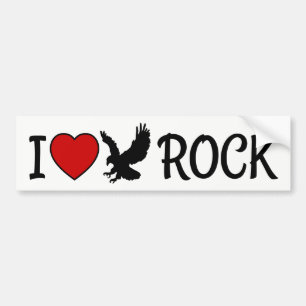 I Love Eagle Rock Heart Bumpersticker
