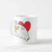 I Love Eagles Koffiemok (Voorkant links)
