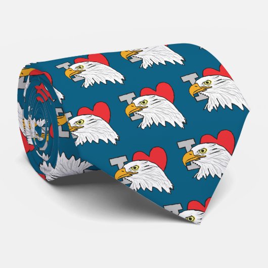 I Love Eagles Stropdas (Opgerold)