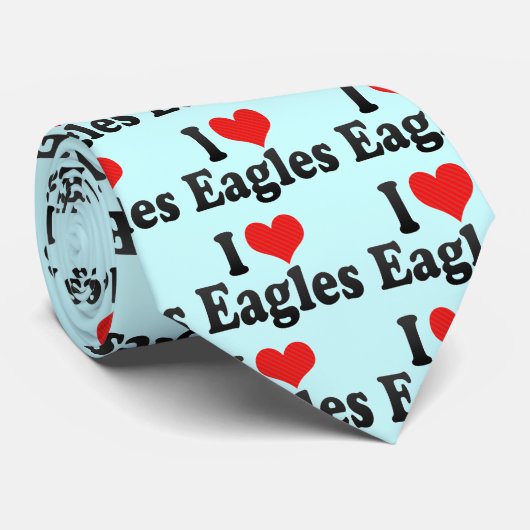 I Love Eagles Stropdas (Opgerold)