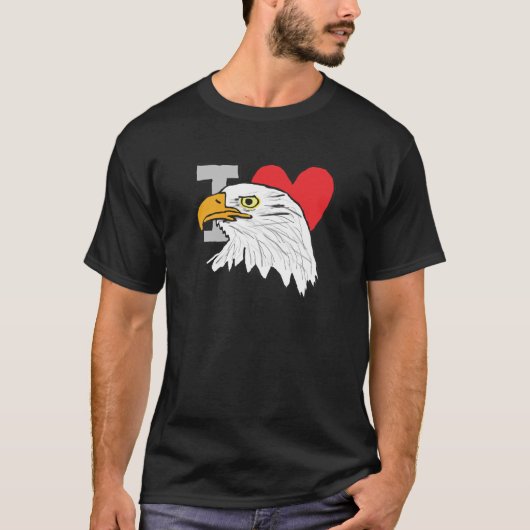 I Love Eagles T-shirt (Voorkant)