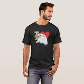 I Love Eagles T-shirt (Voorkant volledig)
