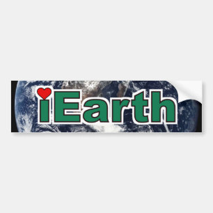 I Love Earth Bumpersticker