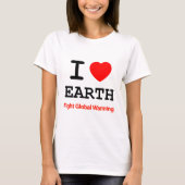 I Love Earth T-shirt (Voorkant)