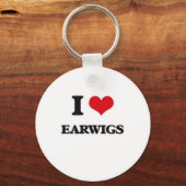 I Love Earwigs Sleutelhanger (Voorkant)