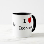 I Love Economics Mok (Voorkant rechts)