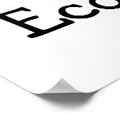 I Love Economics Poster (Hoek)