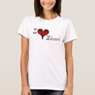 I Love Edward T-shirt