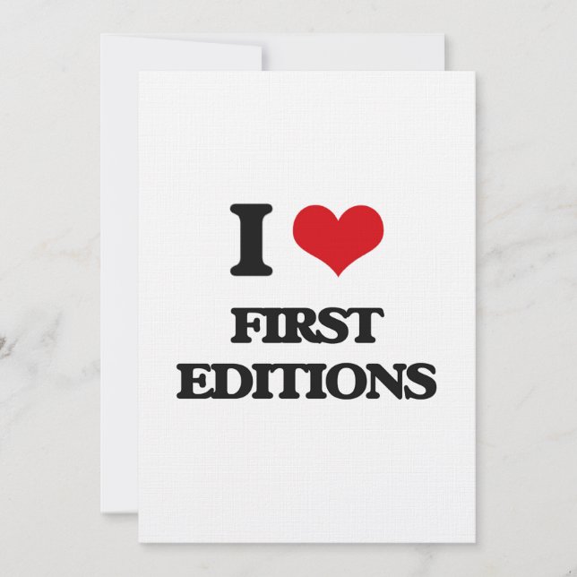 i LOVE eerste edities (Voorkant)