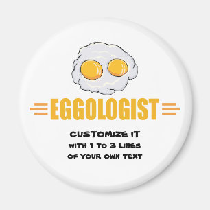 I Love Eggs Magneet