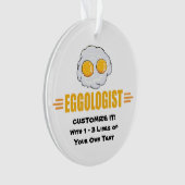 I Love Eggs Ornament (voorkant)